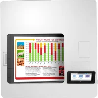 Принтер HP Color LaserJet Enterprise M555x фото 5